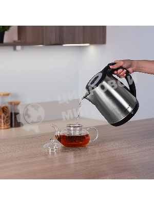 Чайник электрический Scarlett SC-EK21S34 нерж. сталь