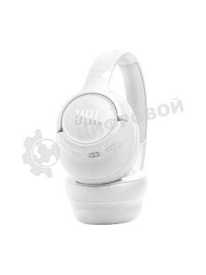 Беспроводные/проводные наушники JBL Tune 730BT белый, полноразмерные, Bluetooth + проводной, быстрая зарядка
