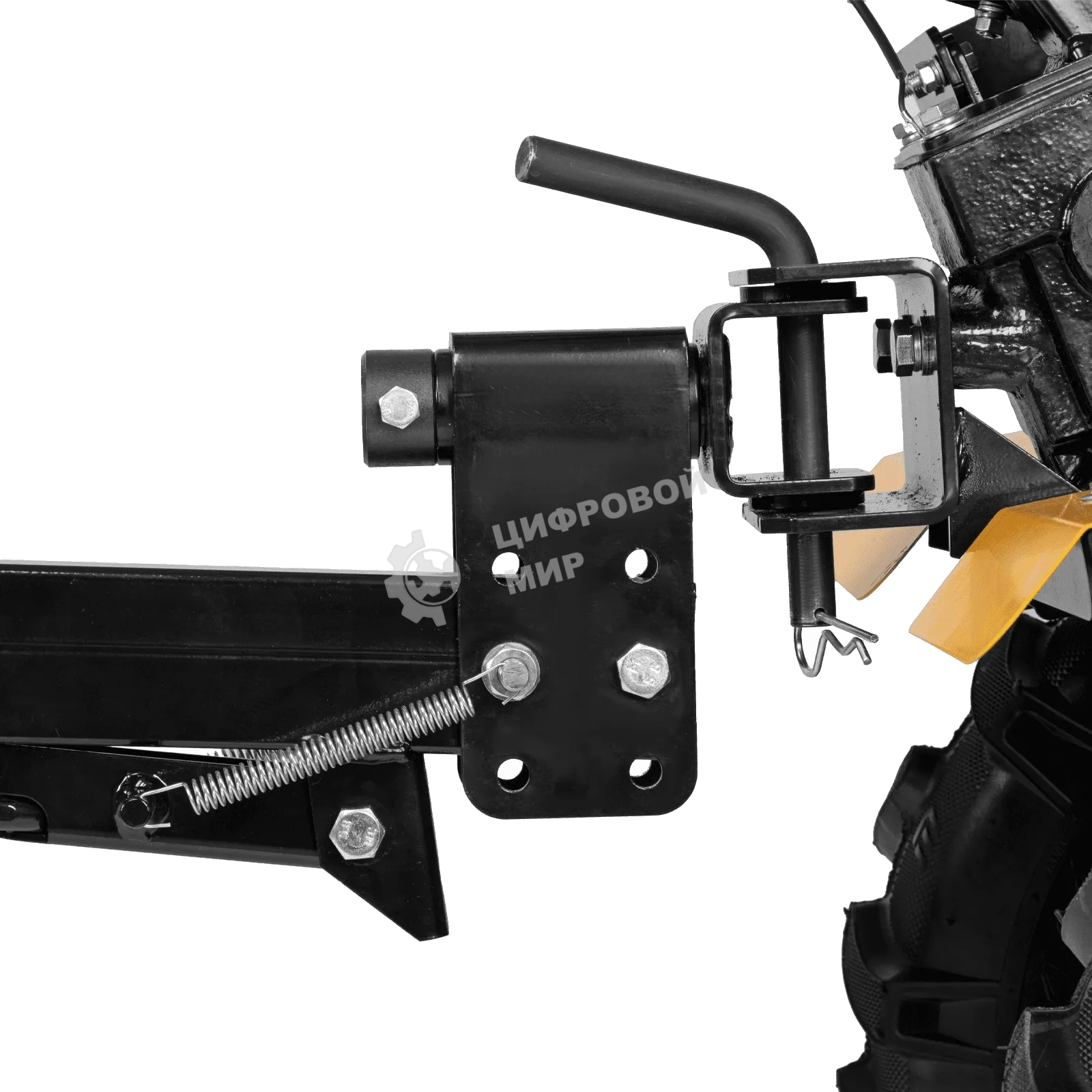 Прицеп для мотоблока Denzel TT-500, оцинк., груз. 500 кг, рег. сцепка, колеса 4.00-10, в упаковке