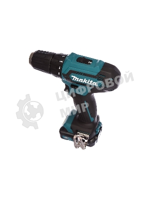 Дрель-шуруповерт Makita DF333DWAE, 12 В, 2 Ач, 30 Нм, щеточный