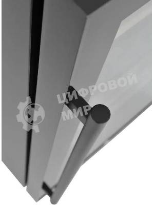 Винный шкаф ZÜGEL ZCWF521DB черный, 127 л, 2 отсека, 52 бут., класс A+
