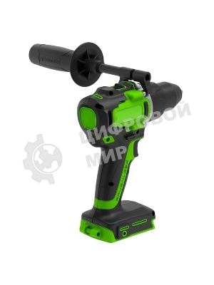 Дрель-шуруповерт аккумуляторная GREENWORKS GD24DD90, Аккумуляторная, 24В, Без АКБ и ЗУ