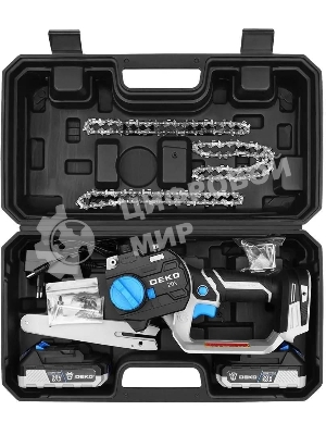 Цепная пила Deko DKCHS 20V, 6 20Вт дл. шины: 6