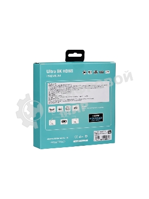 Кабель VCOM CG865-3M HDMI 19M/M,ver. 2.1, 8K@60 Hz 3 м VCOM CG865-3M