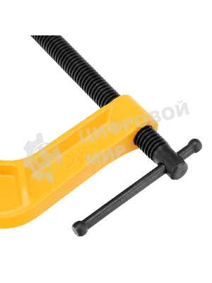 Струбцина Denzel G-образная, усиленная, 100 мм