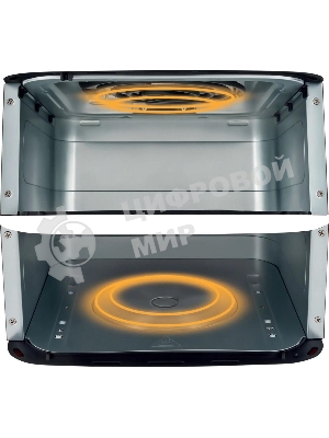 Аэрогриль Vitek VT-AF2001 2100Вт серый/черный