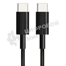 Кабель Bion USB Type-C - Type-C (CM/CM), 100W, USB 3.1 Gen2, 4K@60Hz, 10 Гбит/с, 3 м, тканевая оплетка, черный BXP-CCP-USBC3.1-CMCM-030M-B