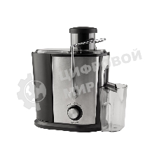 Соковыжималка Galaxy GL 0801 серебристый/чёрный, центробежная, 700 Вт, 500 мл, механическое