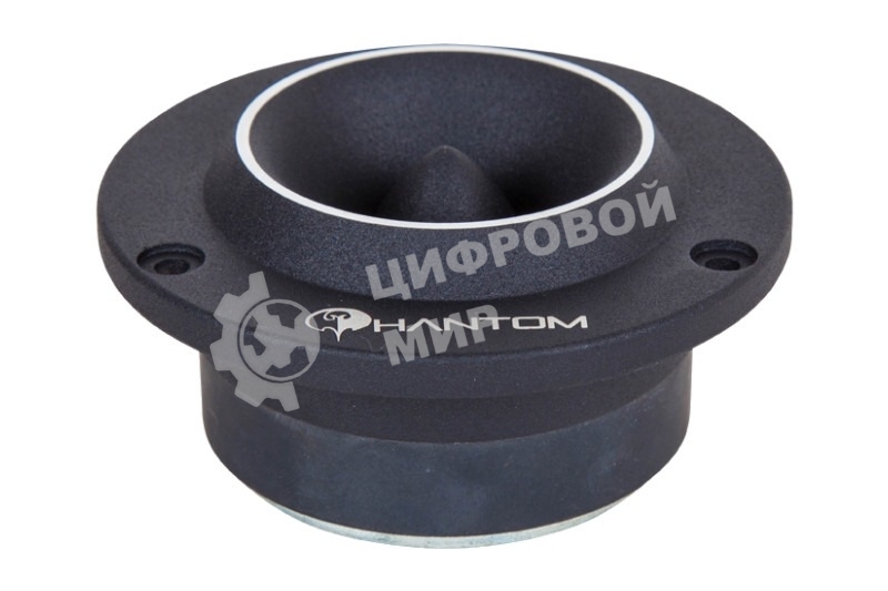 Колонки автомобильные Phantom MT30, 80Вт, 98дБ, 4Ом, 2.5 см, без решетки (1 дюйм) (ком.:2 кол.)