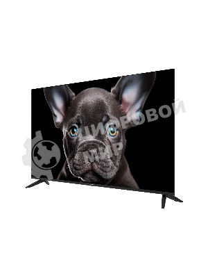 Телевизор TopDevice 50'' TDTV50CS08U_BK черный UHD Smart TV Салют