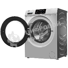 Стиральная машина Haier HW70-BP12919S серебристая, загрузка фронтальная 7кг, 1200 об/мин., класс: A+++