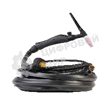 Горелка PATRIOT для аргонодуговой TIG сварки, универсальная для аппаратов TIG и MMA, 4м, 200А, DX50