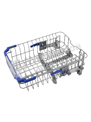 Посудомоечная машина Maunfeld MWF45230W, белый, 45 см, 10 компл., 49 дБ, класс A++