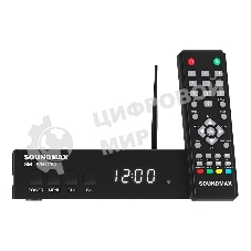 Ресивер DVB-T2 SOUNDMAX SM-DVBT284 черный