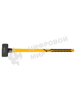 Кувалда Denzel 4000 г, кованая, фибергласовая рукоятка c TPR покрытием, 880 мм