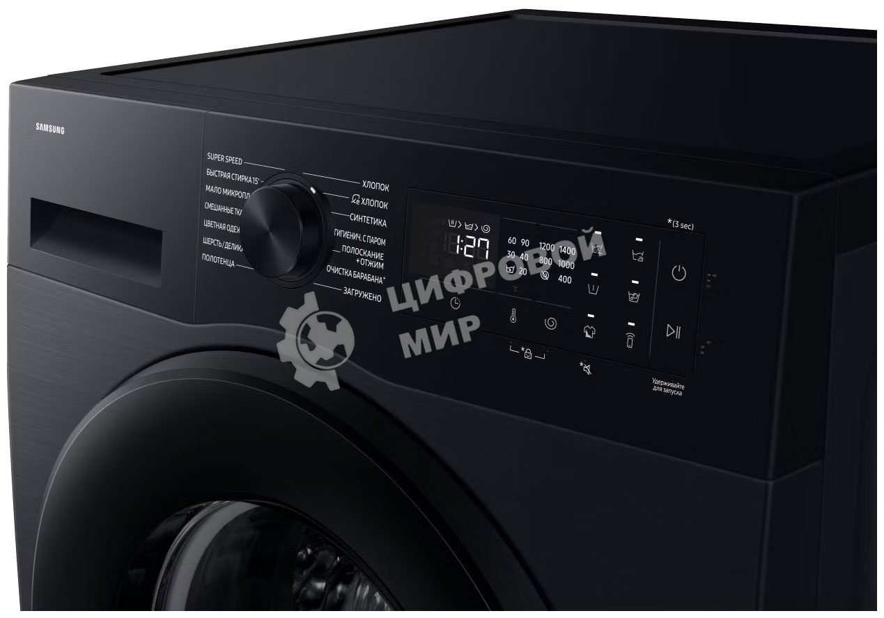 Стиральная машина Samsung WW90DG5U34ABLP класс: A загр.фронтальная макс.:9кг черный