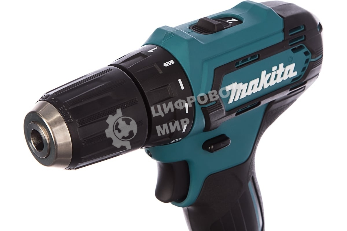Дрель-шуруповерт аккумуляторная Makita DF333DWAE Аккумуляторная, Кейс