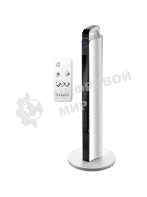 Колонный вентилятор BRAYER 4955BR , эл..упр.,пультДУ,вращение,мощ-ть 60Вт, LED дисплей, 3 скор.Таймер