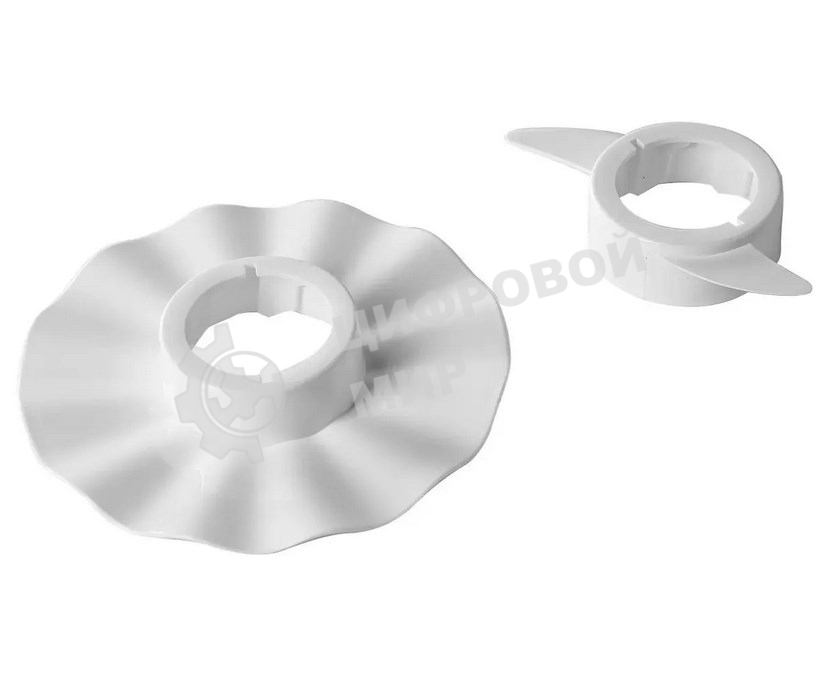 Кухонный комбайн Galaxy Line GL 2309, белый, пластик. чаша 1,5 л, 1000 Вт, 2 скорости и импульс. режим