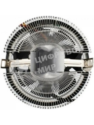 Кулер для процессора ACD серебристый, 100 мм, алюминий, 2200 об/мин, 28 дБ, 4 pin, 65 Вт, 68 мм