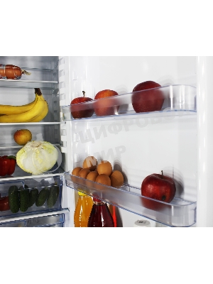 Холодильник ОРСК 174 MI металлик двухкамерный 220/120л морозилка снизу