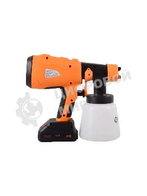 Краскопульт аккумуляторный АКП-20Li (в комплекте 1 АКБ и ЗУ)