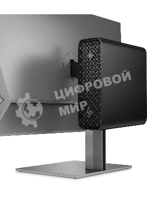 Компьютер HP Z2 G9 Mini i7 13700 (2.1) 16Gb SSD 512Gb T400 4Gb Windows 11 Professional 64 GbitEth 280W kb клавиатура черный (4Y5Y9AV)