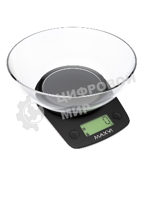 Весы кухонные Maxvi KS102P черный