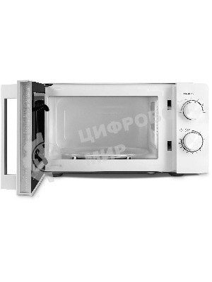 Микроволновая печь Vitek VT-MW0120 белый/серебристый, 20 л, 700 Вт, переключатели - поворотный механизм