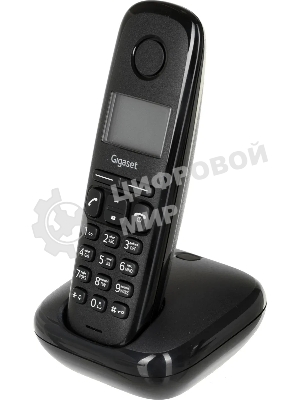 Радиотелефон Dect Gigaset A170 DUO черный (труб. в компл.:2шт) АОН