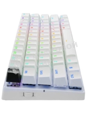 Клавиатура Logitech G PRO X 60 гибридная, Bluetooth, радиоканал, белый