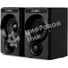 Акустическая система Sven SPS-535, черный, акустическая система 2.0, USB, мощность 2x3 Вт(RMS)