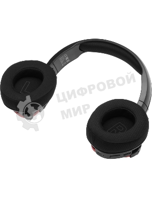Гарнитура Bloody MR710 чёрный, беспроводная + проводная, Bluetooth, до 44 ч, подсветка