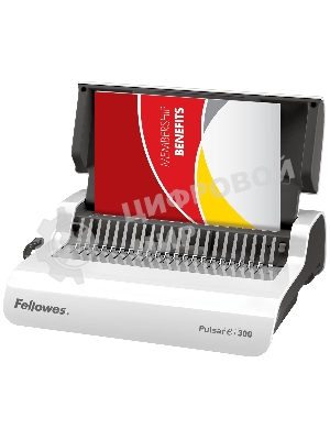 Переплетчик Fellowes Pulsar E (FS-56207) A4/перф.15л.сшив/макс.300л./пластик.пруж. (6-38мм)/электр.
