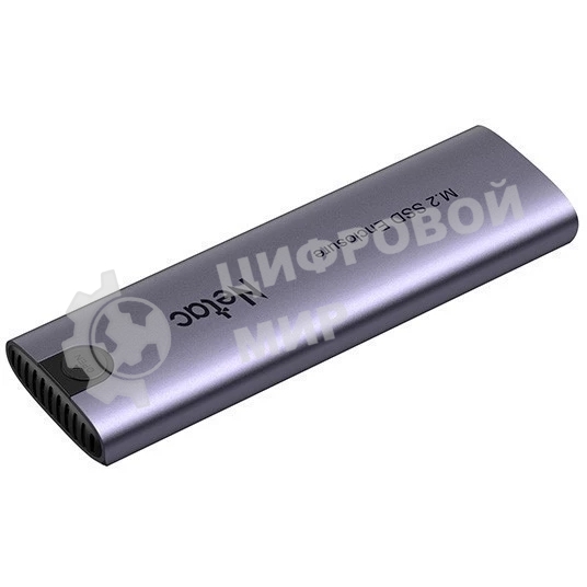 Внешний корпус для SSD Netac WH51 External SSD Case M.2 NVMe/SATA, with A to C cable, Aluminum