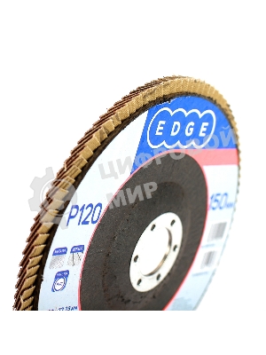 Круг лепестковый торцевой Edge by Patriot 150 ммx22,23 ммxP120