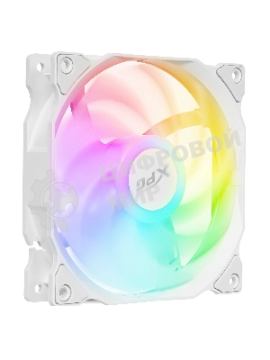 Вентилятор для корпуса ADATA XPG VENTO 120 ARGb белый, 120 мм, 1850 об/мин, 21 дБ, 3 pin