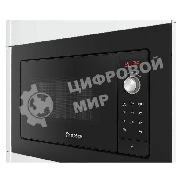 Встраиваемая микроволновая печь Bosch, Serie 2, черный