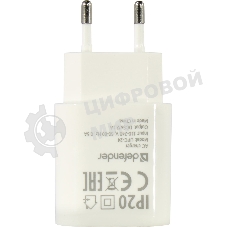 Сетевое зарядное устройство Defender UPC-24 2XUSB 5V/2.1A