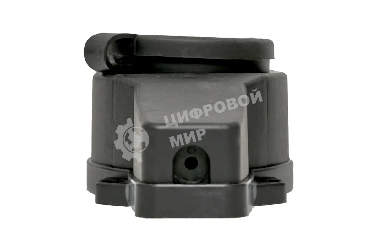 Розетка EKF RPS-020-16-230-44 PROxima четырехместная с защитными крышками каучуковая 230В 2P+PE 16A IP44