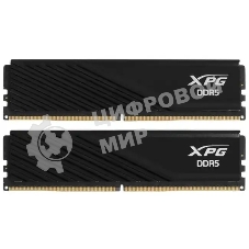 Оперативная память XPG Lancer Blade, DDR5, 32GB (2x16 GB), 6000 MHz, CL36, радиатор, черный