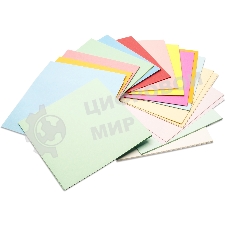 Бумага цветная Silwerhof для оригами и аппликации тонир. 200л. 20цв. Create 80г/м2 140х140мм