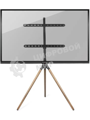 Кронштейн Kromax OMEGA-11 черный/деревянный, 3 шт/уп, Стойка-тренога, для 1 TV 32