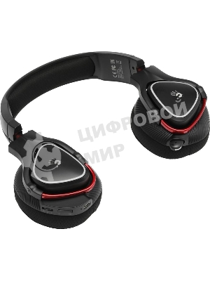 Гарнитура Bloody MR710 чёрный, беспроводная + проводная, Bluetooth, до 44 ч, подсветка
