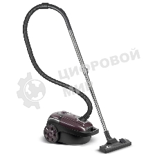 Пылесос EuroStek EVC-3512 коричневый, 500/2800 Вт, уборка сухая, пылесборник мешок 3,5 л