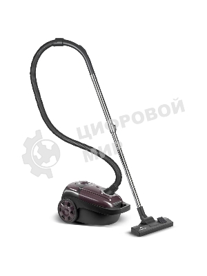Пылесос EuroStek EVC-3512 коричневый, 500/2800 Вт, уборка сухая, пылесборник мешок 3,5 л