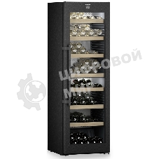 Винный шкаф Liebherr WPbsi 5252-21 001 черный, 436 л, 2 отсека, 155 бут., класс A