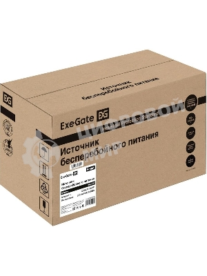 Источник бесперебойного питания ExeGate Smart LB-2200.LCD.AVR.8C13.USB / 2200 ВА / 1300 Вт / 8 x IEC 320 C13