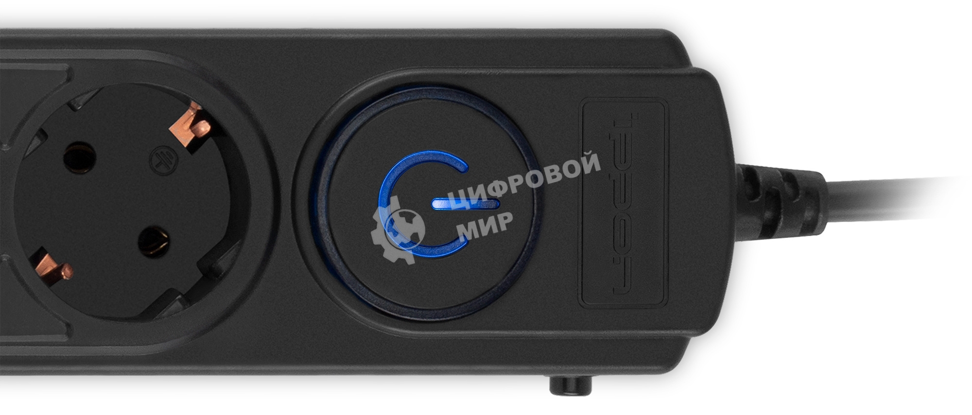 Сетевой фильтр Ippon BK-6-EU-5-10-B 5 м, 6 розеток, черный, коробка