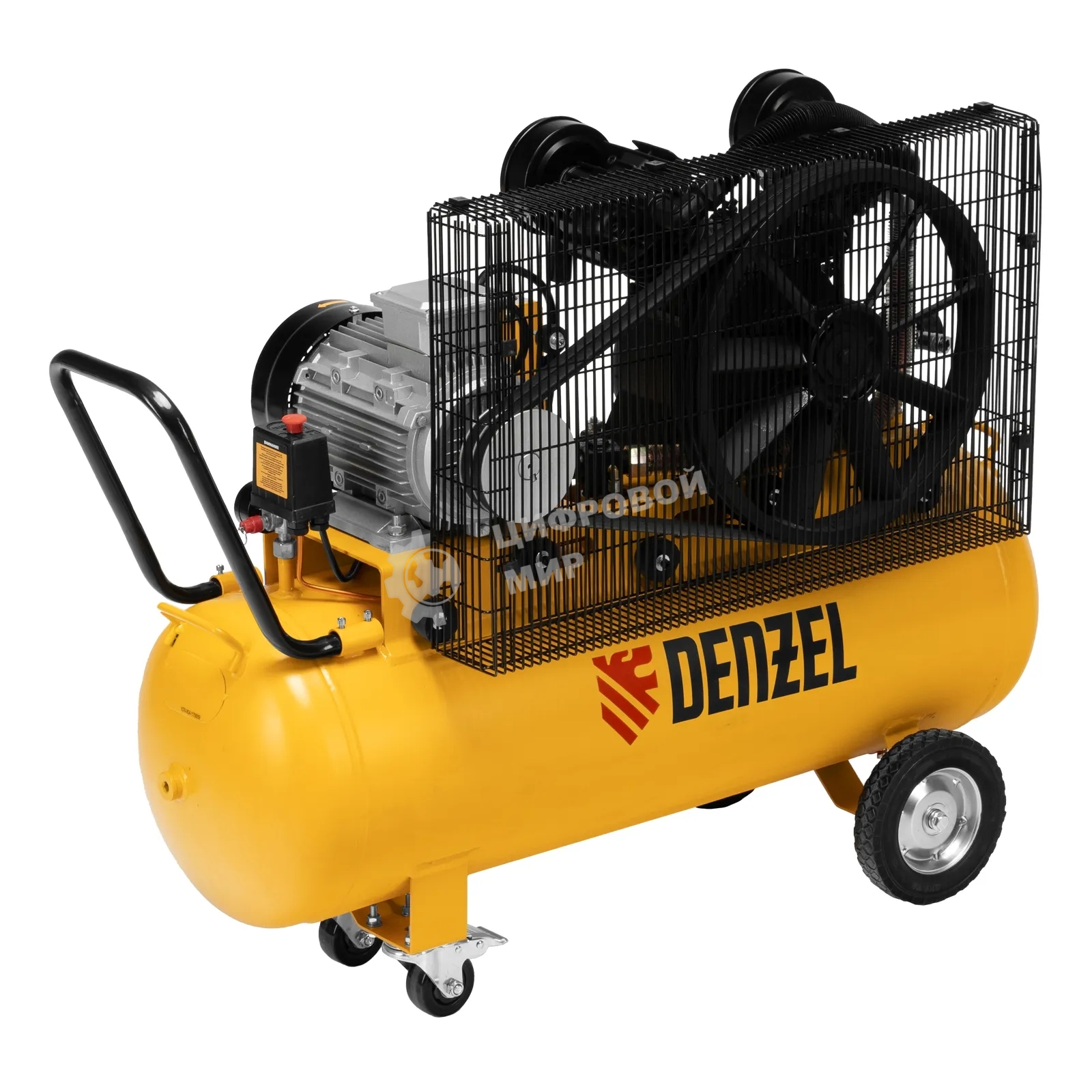 Компрессор воздушный Denzel рем. привод BCV 4000-T/100, 4,0 кВт, 100 л, 690 л/мин